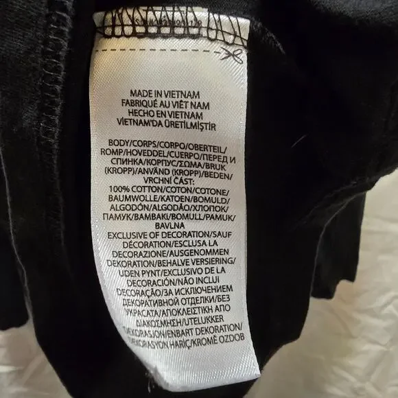 Polo Ralph Lauren Jersey Hooded T-shirt in black long sleeve hooded men's medium - Picture 6 of 10